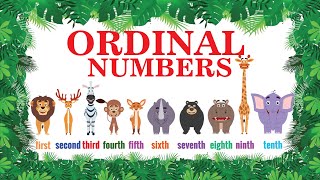 Ordinal Numbers  On Your Mark Get Set Go [upl. by Ettevol]