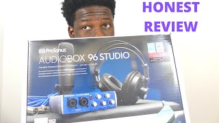 PreSonus AudioBox USB 96  Review  Unboxing  Basic Home Studio Setup [upl. by Penn]