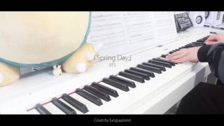 BTS 방탄소년단  Spring Day 봄날  piano cover [upl. by Annaed178]