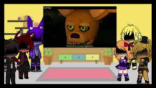 FNAF 1  Clara Afton React to quotSpringtraps Finalequot  Gacha Club  FNAF  MyAU 14 [upl. by Godrich]