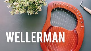 Wellerman Sea Shanty  LYRE Harp Cover amp Tutorial [upl. by Bogoch126]