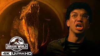 Jurassic World’s Scariest Dinosaur Attacks Part 1 in 4K HDR  Jurassic World [upl. by Tahpos]