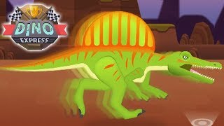 Dino Dana  Dinosaur Race 1 Spinosaurus amp 3 Dinosaurs  Eftsei Gaming [upl. by Nnahs]