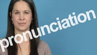 How to Pronounce PRONUNCIATION in American English [upl. by Rosaleen]