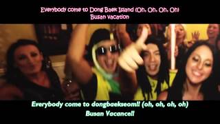 Haha and Skull  Busan Vacance MV with lyric [upl. by Dominica]