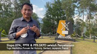 SIapa KPA PPTK amp PPKSKPD setelah Penyetaraan [upl. by Analla]