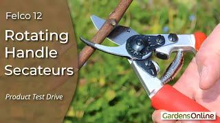 Felco 12 Pruning Secateurs  Product Test Drive [upl. by Nosaj190]