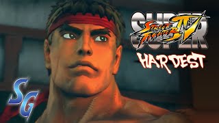 SUPER STREET FIGHTER IV PS3  RYU HARDEST [upl. by Nyltiak]