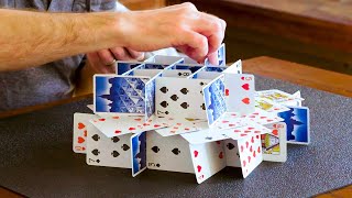 How to Stack Playing Cards  WIRED [upl. by Atnod]