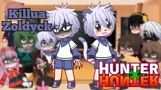 Anime Characters React  Killua Zoldyck  Part 4  Lazy Chibi [upl. by Tanitansy90]