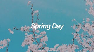 Spring Day  BTS 방탄소년단 English Lyrics [upl. by Aivirt]