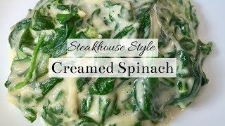 Creamed Spinach [upl. by Wooldridge]