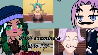 Hunter x Hunter examiners react to  Original [upl. by Kernan]