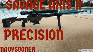 Savage Axis II Precision Navysooner Review [upl. by Grossman602]