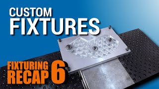 Custom Fixtures Creative Workholding Strategies for CNC Machining [upl. by Ahcim768]