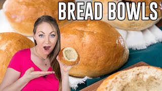 How To Make Bread Bowls [upl. by Smeaj]