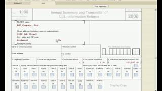 Forms 1099 and form 1096 by Noel D Tallon CPA [upl. by Sidalg]