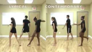 Lyrical vs Contemporary [upl. by Loralie]