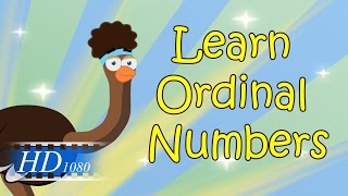 Ordinal Numbers 110 for Kids  Preschool amp Kindergarten Math  Kids Academy [upl. by Tsiuqram]