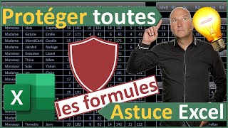 Protéger rapidement les formules de la feuille Excel [upl. by Domash]