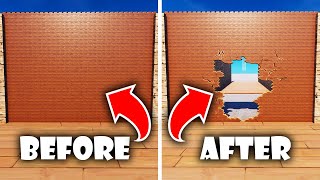 NEW Destructible Walls in Fortnite Creative [upl. by Nitnelav282]