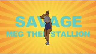 Megan Thee Stallion  Savage Lyric Video [upl. by Dorthea]