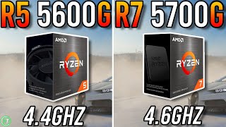 Ryzen 5 5600G vs Ryzen 7 5700G  RTX 3070 [upl. by Anin]