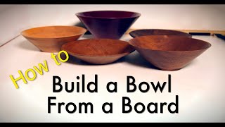 How to Build a Bowl from a Board [upl. by Glori549]