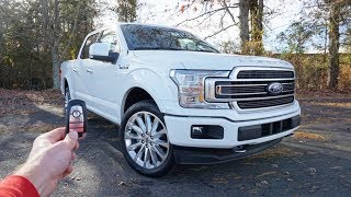 2020 Ford F150 Limited Start Up Test Drive Walkaround and Review [upl. by Margi]