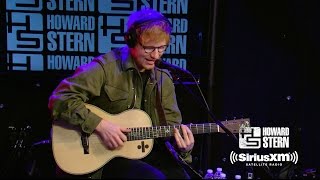 Ed Sheeran Covers 50 Cent Coldplay and Blackstreet Live on the Howard Stern Show [upl. by Dnalsor]