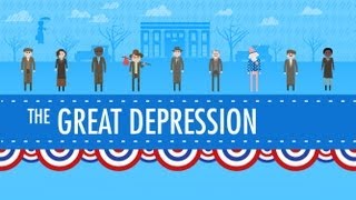 The Great Depression Crash Course US History 33 [upl. by Silma939]