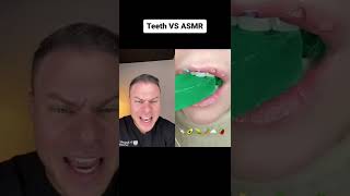 Orthodontist Reacts Teeth VS ASMR Food [upl. by Bertold617]