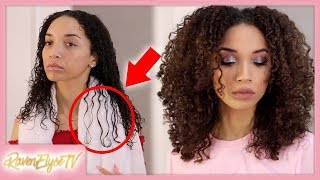 MY CURLY HAIR ROUTINE  Make Damaged Curls Pop [upl. by Terry]