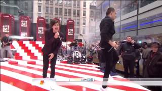 One Direction One Thing Live on The Today Show [upl. by Esir]