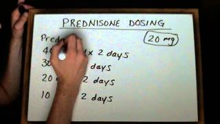 Community Pharmacy Prescriptions II Prednisone Dosing [upl. by Oguh]