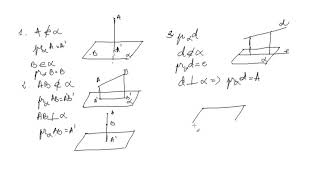 Proiectia unui punct unui segment si a unei drepte pe un plan [upl. by Enyrehtac561]