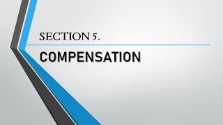 Obligations Chapter 4 Extinguishment of Obligations  Section 5 Compensation [upl. by Nihi]