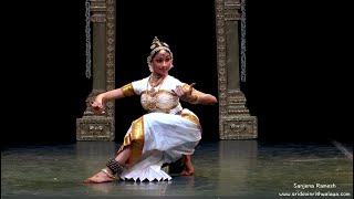 Sharada Kouthuvam by Sanjena Ramesh  Sridevi Nrithyalaya  Bharathanatyam Dance [upl. by Drof]