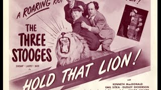 The Three Stooges  Hold That Lion 1947 [upl. by Helve881]