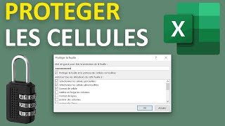Protection des cellules dune feuille Excel [upl. by Taveda]