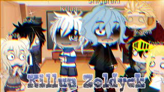 Mha HeroesampVillians React to Killua Zoldyck  Gacha Club Bnha X HxH [upl. by Leahcimal222]