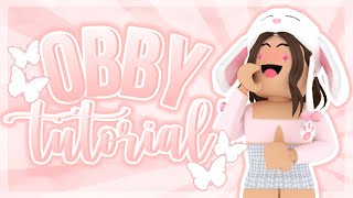 How to Make a ROBLOX OBBY EASY  𝐉𝐱𝐧𝐧𝐢𝐚 ☁️ °･ [upl. by Kuska892]