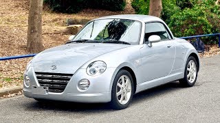 2003 Daihatsu Copen Retractable Hardtop Convertible Canada Import Japan Auction Purchase Review [upl. by Magnusson297]