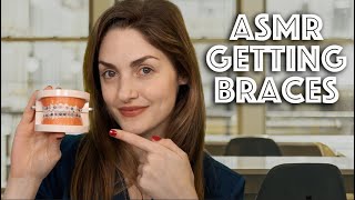 ASMR Orthodontist Gives You Braces 4K and realistic [upl. by Nyrem]