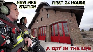 First 24 Hours in a New Fire Station  A Day in the Life [upl. by Chapa]