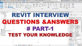 Revit Interview Questions and Answers  Part 1 [upl. by Irv]