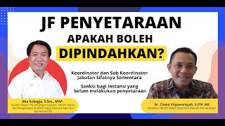 Jabatan Fungsional Penyetaraan Apakah Boleh Dipindahkan [upl. by Hairakcaz594]