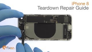 iPhone 8 Teardown Repair Guide  Fixezcom [upl. by Rodi]