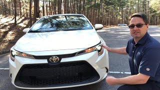 2020 Toyota Corolla LE Review amp Test Drive [upl. by Marchal]