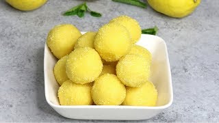 Easy Lemon Truffles 15 Minute Recipe [upl. by Arrec]